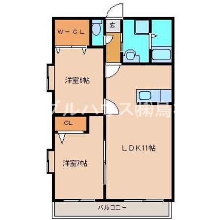 ARK鳥栖の物件間取画像